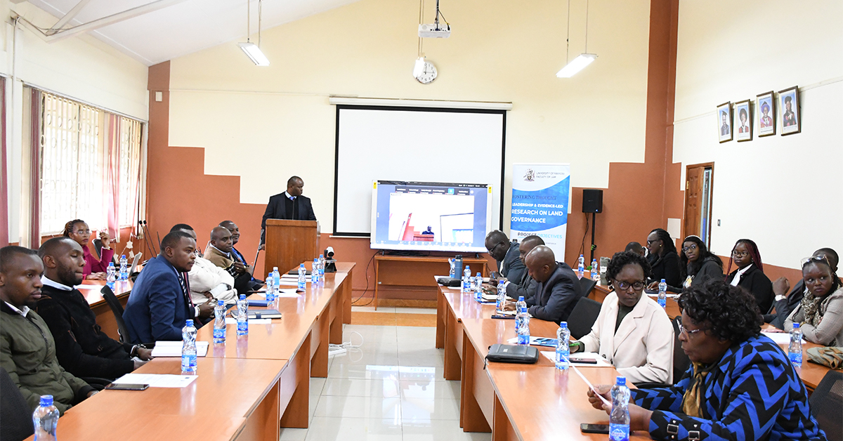 The Second Land Governance Brownbag Symposium